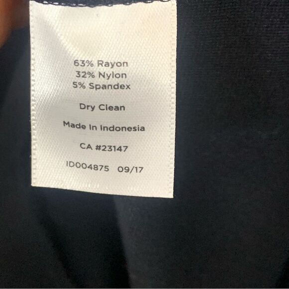 TALBOTS Refined Ponte Flounce Midi Fluted Sleeves
& Hem Dress - Picture 10 of 10